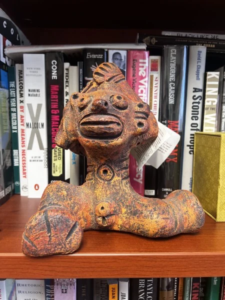 A Taíno sculpture of the God of Strength.