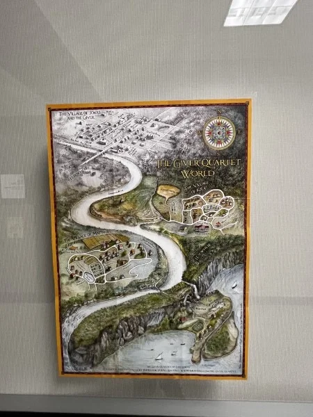 “The Giver Quartet World,” a literary map.