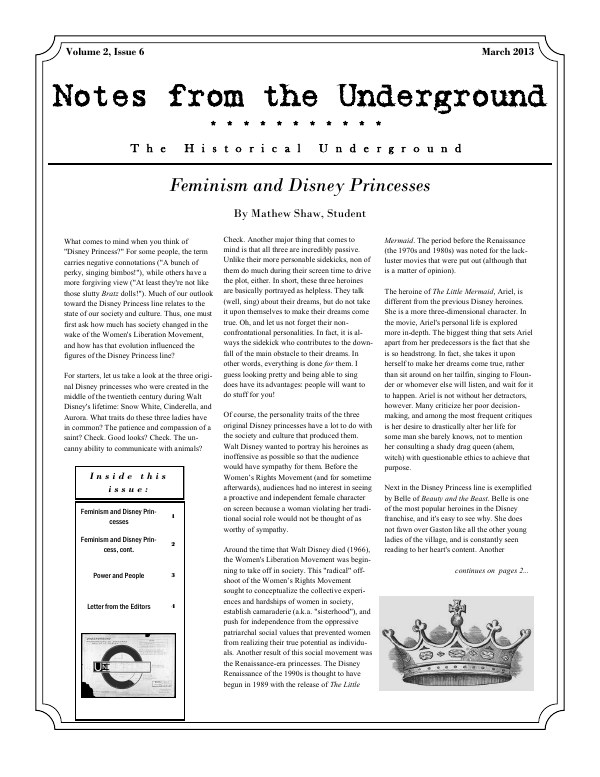 Cover of Volume 2, Issue 6